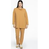 DIAGONAL - Trui - Groen - Materiaal met Diagonale Structuur