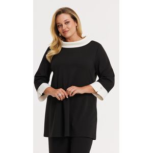 Tuniek - Zwart-Wit - VERO - 3/4 Mouwen