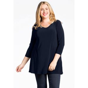 Tuniek - Dolce - V-hals - Driekwart Mouwen - Flare Pasvorm