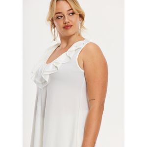 Singlet flare met ruches R DOLCE