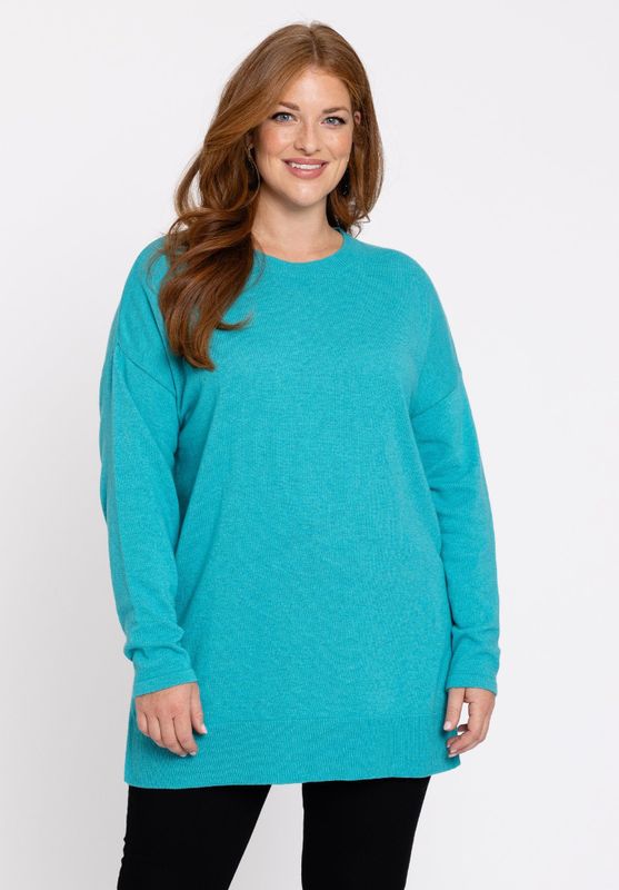 Trui - Woolmix - Met Zijsplitten