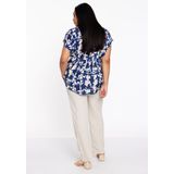 YOEK - Linnen Top - Blauw