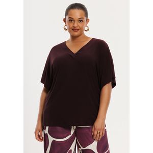 T-shirt met V-hals R DOLCE