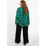 Wijde Tuniek - Groen en Zwart - VERDI