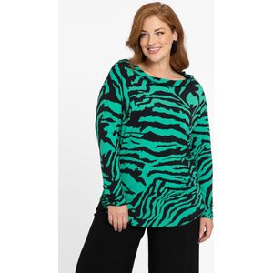 Wijde Tuniek - Groen en Zwart - VERDI