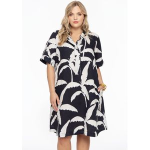 Jurk met kraag PALM TREE