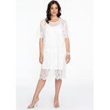 Jurk - Tee LACE - Transparant Kant - Onderjurk met Spaghettibandjes