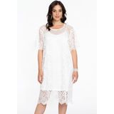 Jurk - Tee LACE - Transparant Kant - Onderjurk met Spaghettibandjes