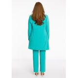 Yoek Blazer DOLCE van Travelstof Turquoise