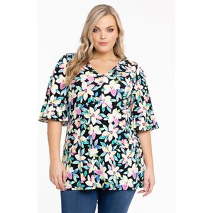 Tunic flare ruffle sleeve OPAL
