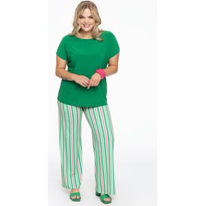 Pantalon wijd STRIPY