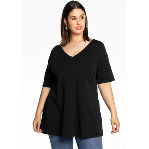 Tuniek V flare COTTON