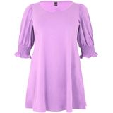 Tuniek - Katoen - Romantische Pofmouwen - Ronde Hals - Wide Bottom Pasvorm