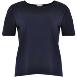 YOEK - Shirt - Navy - Kwartmouw - Losse Pasvorm