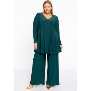 YOEK - Basic Collectie - Pantalon - Extra Wijd - Met Elastieken Tailleband