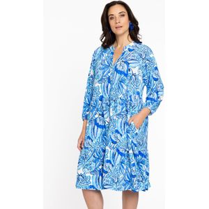 Jurk met ruches PORCELAIN