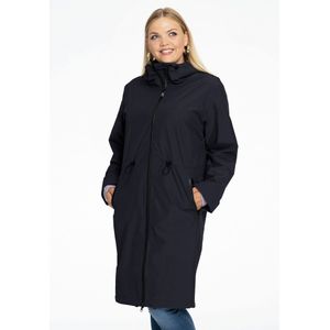 Regenjas met taillekoord