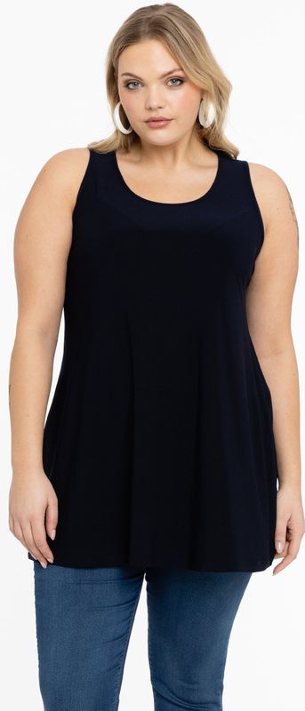 Haltertop - Effen - Lichte Stof - Normale Pasvorm - Mouwloos