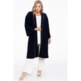 Kimono - Donkerblauw - DOLCE - Met Parel-Studs