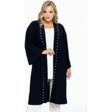 Kimono - Donkerblauw - DOLCE - Met Parel-Studs