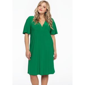 Jurk met V-hals DOLCE