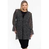Cardi - LEONA - Blouse - Panterprint - Met Ruches