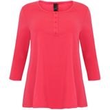 Tunik - Katoen - Flare Fit - Driekwart Mouwen