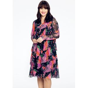 Jurk met volants SCRATCH