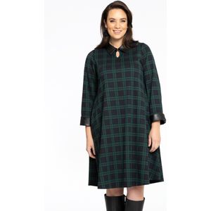 Jurk - GILLY - A-lijn - Faux Leer