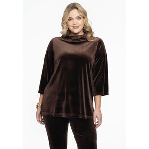 Shirt - A-lijn - Black Label - Fluweel