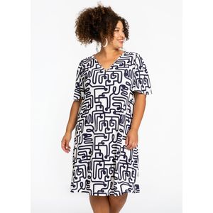 Jurk pleated sleeve MAZE