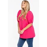 Yoek - Tuniek - Katoen - Flare Fit - Korte Mouwen - V-halslijn