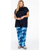 Mouwloze Blouse - Lichtgewicht Ramie - Klassiek Design