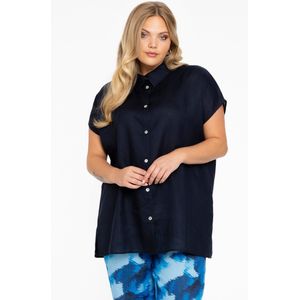 Mouwloze Blouse - Lichtgewicht Ramie - Klassiek Design