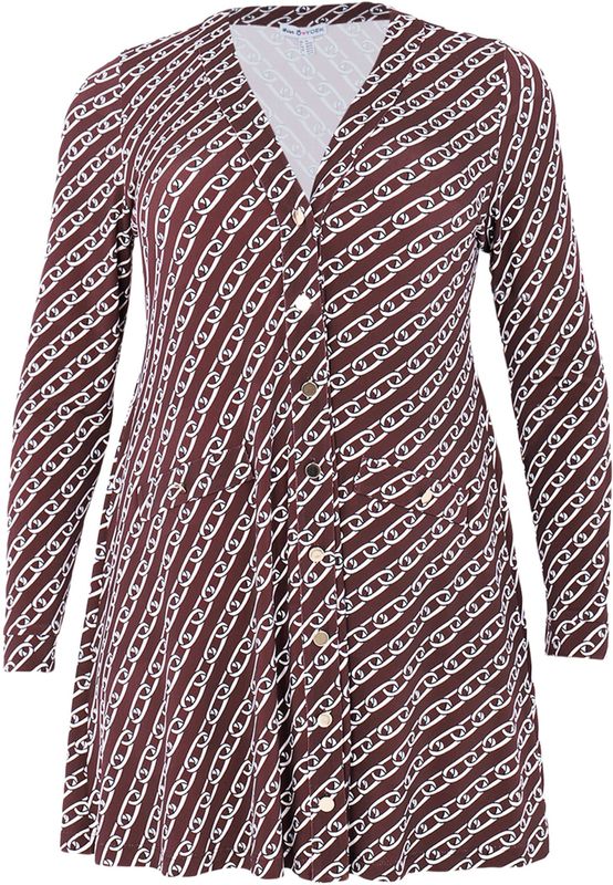 Vest - CATENA - Met V-hals - Elegant - Blinde Zakken