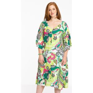 Jurk - AMALFI - Zomerjurk - Luchtig - Kleurige Print