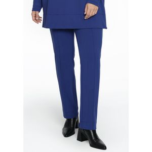 Yoek Cropped Slim Fit Tregging Blauw