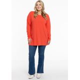 YOEK - Dames Trui - Wolmix - V-hals - Comfortabele Pasvorm