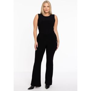 Pantalon met tailleband flare DOLCE