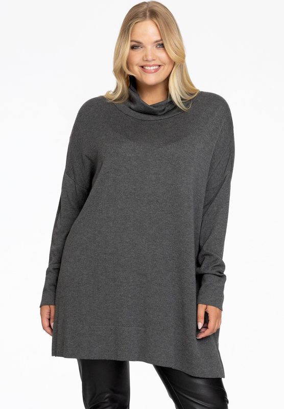 Pullover - Wijd - Oversized Trui - Met Col