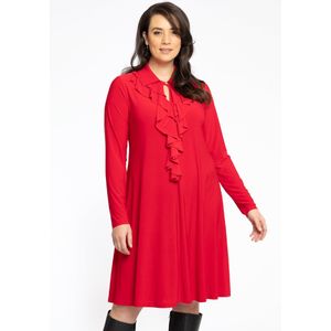 Jurk A-lijn volant DOLCE