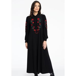 Jurk lang geborduurd DOLCE