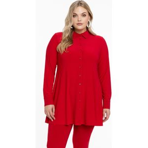 Yoek Blouse DOLCE van Travelstof Rood