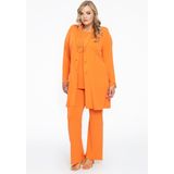 Yoek Blazer van Travelstof DOLCE Oranje