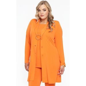 Yoek Blazer van Travelstof DOLCE Oranje