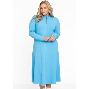 Jurk met opstaande kraag DIAGONAL