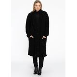 Teddy Vest - Beige - Structuurbreisel - Ruches