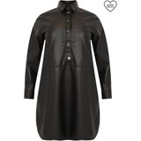 Blousejurk - FAUX LEATHER