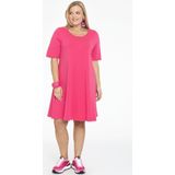 YOEK - Dames Jurk - A-lijn - Met Knopen