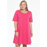 YOEK - Dames Jurk - A-lijn - Met Knopen